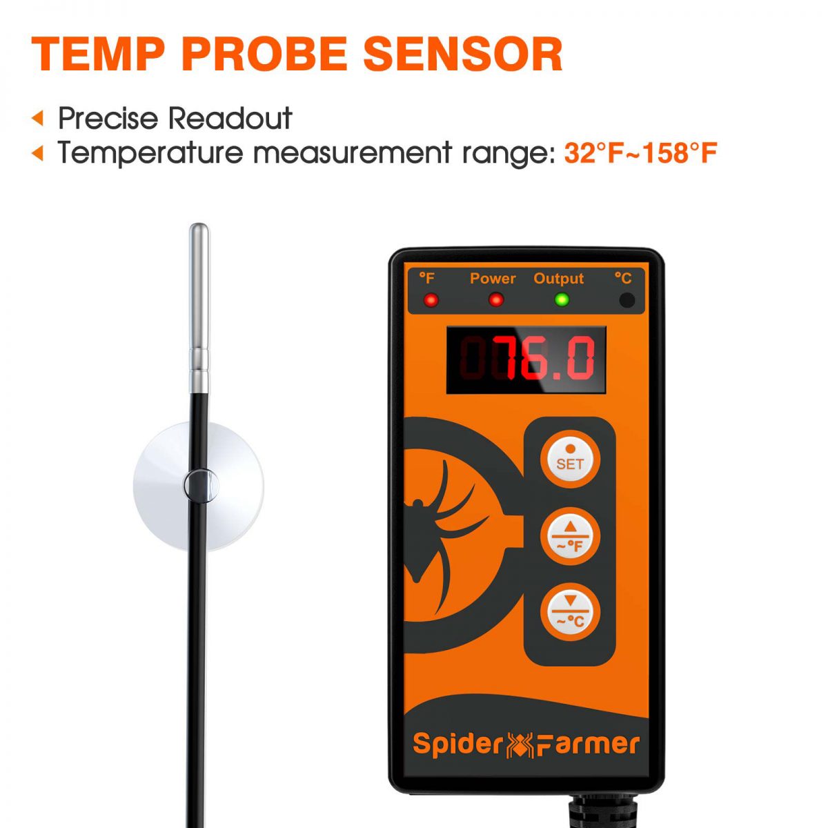 Temp probe sensor