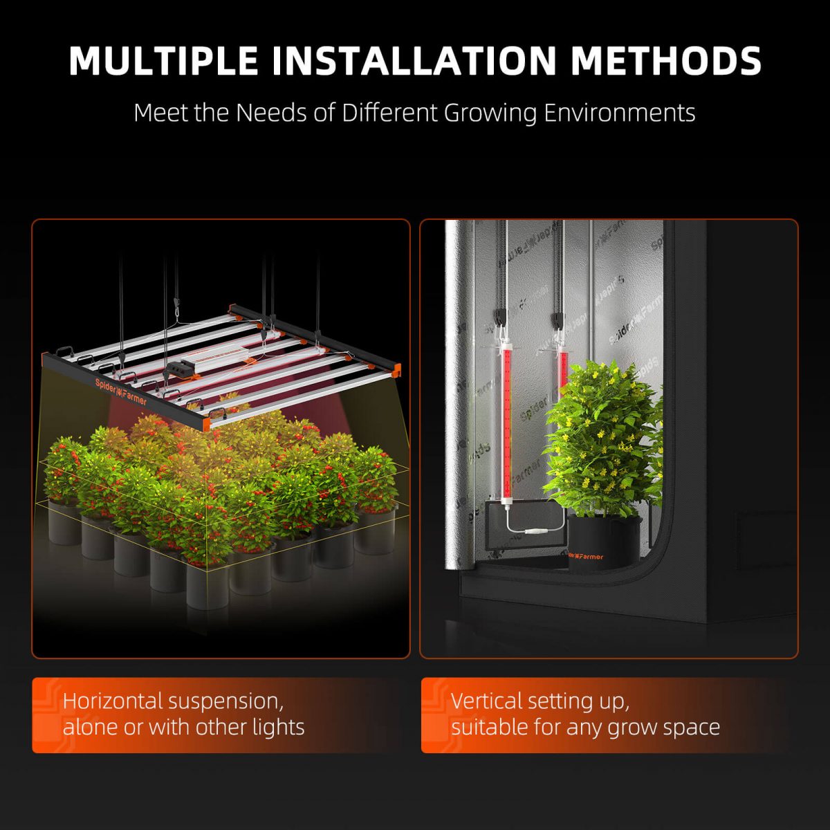 SF-GlowR80 Deep Red SupplementalMultipes in stallation methods